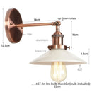 GobekUsa LED Wall Lights: White Class Fixtures for Kitchen, Reading, Bedside Lamparas