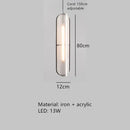 GobekUsa LED Pendant Lamp: Modern Adjustable Warm Cord Light for Home, Office, and Dining Space