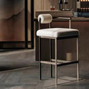 GobekUsa Industrial Style Bar Chair: High Stool for Home & Front Desk, Nordic Design