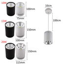 GobekUsa COB LED Pendant Ceiling Spot Light for Kitchen/Home/Office Indoor Lighting