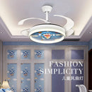 GobekUsa Dimmable Smart Home LED Ceiling Fan Light with Remote Control