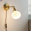 GobekUsa Ceramic LED Wall Sconce Lamp for Bathroom Bedroom Living Room Mirror Lighting