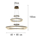 Modern Sculptural Ring Pendant Light Chandelier