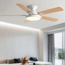 GobekUsa 56" Low Floor Ceiling Fan Light | Indoor Living Room Chandelier | Modern Design