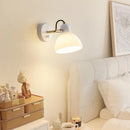 GobekUsa Japanese Style White Glass LED Wall Sconce Adjustable Lighting