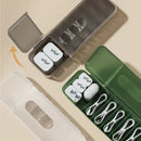 GobekUsa Cable Box: Desk Organizer for Charger, Cord, Phone | Storage with Cover