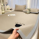 GobekUsa Bear Jacquard Ice Bean Mat Set - Cooling Bed Sheet for Kids & Adults