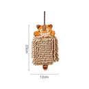GobekUsa Cat Kitchen Hand Towel Microfiber Chenille Super Absorbent Quick-dry Home Towel