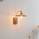 GobekUsa Amber Glass LED Wall Lamp for Modern Nordic Home Decor