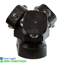 GobekUsa 12X10W 3-Head Moving Head Light with RGG Laser - Perfect for Events!