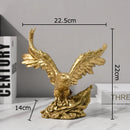 GobekUsa Flying Eagle Resin Desk Decoration - Creative Sculpture for Room Aesthetic