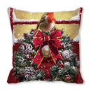 GobekUsa Christmas Short Plush Pillowcase 45x45cm Home Decor