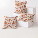 GobekUsa Brown Coffee Geometric Jacquard Cushion Cover: High Precision & Light Luxury Modern Pillow Case for Home Decor