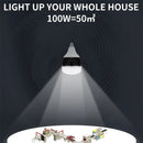 GobekUsa 220V E27 LED Bulb: High Power 30W-150W LED Light for Garage Warehouse