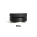 GobekUsa Coffee Distribution Tool: Adjustable Palm Tamper, Stainless Steel, 3 Angled Slopes