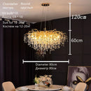 GobekUsa Crystal Water Drop Chandelier – Luxury Ceiling Light for Hotels, Restaurants, Villas