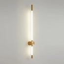 GobekUsa LED Tube Wall Lights: Black Gold Sconce Fixtures for Bedroom, Living Room, Stairs, Hotel