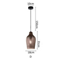 GobekUsa Glass Pendant Lights: Nordic Style for Restaurant, Kitchen, Dining, Bedroom, Bedside lighting