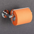 GobekUsa Euro Silver Bathroom Paper Holder in Chrome Finish(Bit shorter version)
