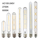GobekUsa LED Filament Tubular Edison Bulb 6000K T10 T185 T225 T30 T300 4W 6W 8W