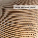 GobekUsa Birch Wood LED Pendant Lamp for Home Decor and Art Lighting