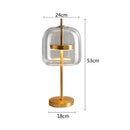 GobekUsa Glass Table Lamp: Modern Nordic Design for Bedroom Living Room Decor