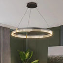 GobekUsa Black Acrylic LED Pendant Light for Modern Home Decor