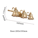 GobekUsa Golden Glass Mirror Cabinet Light for Bedroom and Bathroom