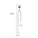 GobekUsa Double Head Glass Ball Pendant Lights for Hotel Bedroom and Bathroom