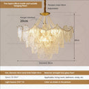 GobekUsa Cream Crystal Chandelier: French Light Luxury for Living Room, Bedroom, Dining Room