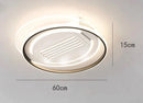 GobekUsa Kids Bedroom Ceiling Fan with Remote Control & Light - Modern Bladeless LED Fan