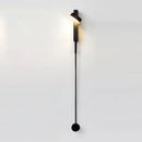 GobekUsa Black Rotating LED Wall Lamp for Bedroom, Stair, Aisle - Modern Indoor Lighting Fixtures