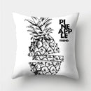 GobekUsa Geometric Stripes Pillowcase 45x45cm Polyester Cushion Cover for Living Room