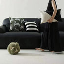 GobekUsa Embroidered Jacquard Luxury Pillow Cover - Retro Light Luxury Cushion Cover