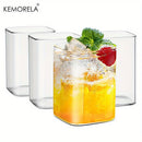 GobekUsa 4-Piece Thin Highball Glasses Set - Clear Tall Glass Cups for Various Beverages