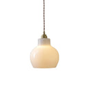 GobekUsa Green Glass LED Pendant Lights Modern Hanging Lamp Home Decor