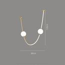 GobekUsa Colorized LED Dimmable Ceiling Chandelier - 2025 Trend Hanging Lamps