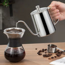 GobekUsa Glass Coffee Maker Pot Barista Kettle Stainless Steel Strainer Pitcher