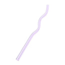 GobekUsa Glass Straws Set - Eco-Friendly Reusable Colorful Drinking Tubes