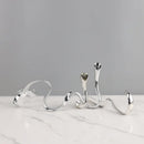 GobekUsa Geometric Gold Candlestick Holder Centerpiece