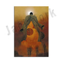 GobekUsa Beksinski Surreal Art Poster - Gothic Wall Art Canvas Print