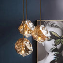 GobekUsa Glass LED Chandelier for Ceiling Suspension in Postmodern Style