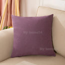 GobekUsa Cotton Linen Pillow Cover Set for Home Decor - Plain Cushion Covers