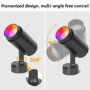 GobekUsa LED RGB Spotlight with Remote Control for KTV Bar Disco Lighting