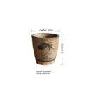 GobekUsa Ceramic Wine Set: Small Wine Glass Dispenser & Jug Set