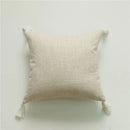 GobekUsa Bohemian Loop Plush Cushion Cover for Living Room Sofa