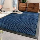 GobekUsa Large Rubber Indoor Outdoor Doormat | Durable Shoe Scraper Mat