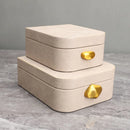 GobekUsa Leather Jewelry Box: Stylish Dresser Table Decor & Storage Jar