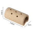 GobekUsa Lotus Seedpod Ceramic Vase Artificial Flower Pot Modern Desk Decor