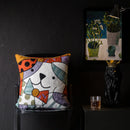 GobekUsa Christmas Picasso Style Abstract Cushion Cover for Living Room Sofa and Bed
